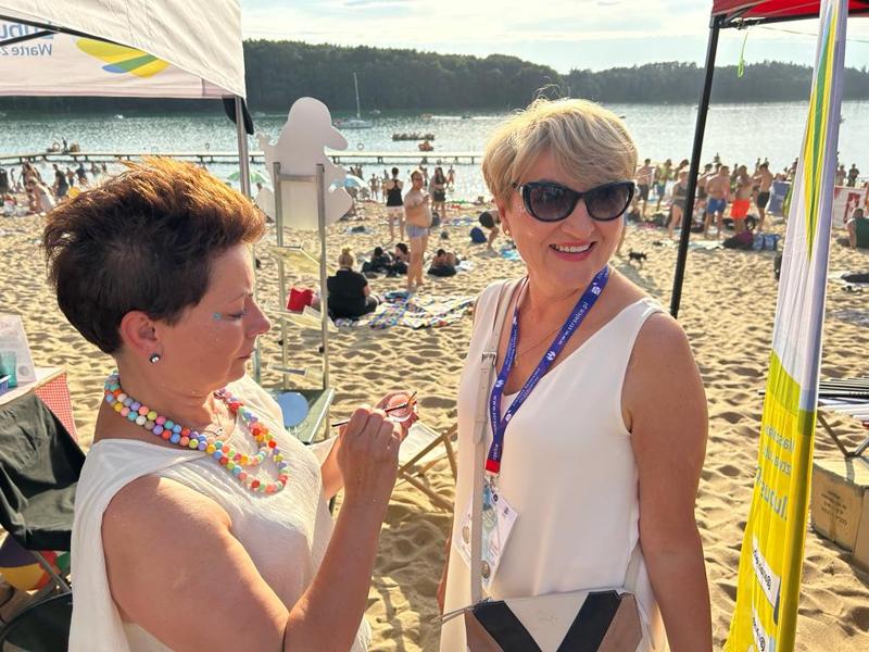 15 lipca 2023 r. Kolejna odsłona tegorocznego Święta Województwa Lubuskiego – tym razem na plaży nad jeziorem Lipie w Długiem koło Strzelec Krajeńskich