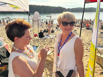 15 lipca 2023 r. Kolejna odsłona tegorocznego Święta Województwa Lubuskiego – tym razem na plaży nad jeziorem Lipie w Długiem koło Strzelec Krajeńskich