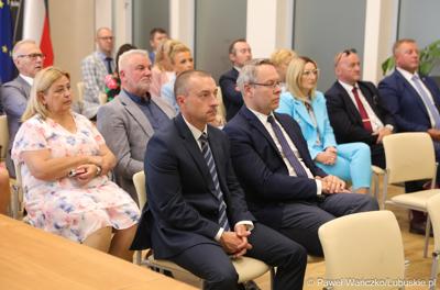 Przedstawiciele gmin i lubuskich powiatów 
