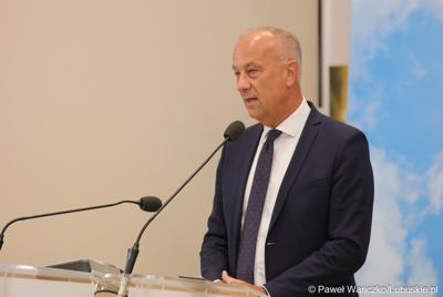 Członek Zarządu Województwa Lubuskiego Marcin Jabłoński