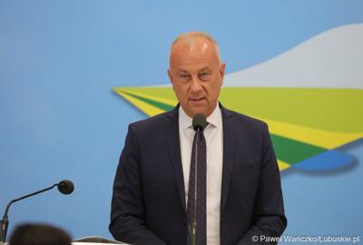 Członek Zarządu Województwa Lubuskiego Marcin Jabłoński