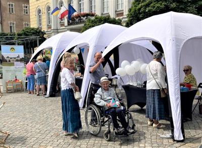 W niedzielę, 23 lipca 2023 r. z Piknikiem Europejskim ze Strefą Zdrowia byliśmy we Wschowie