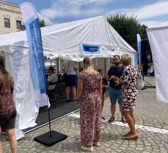 W niedzielę, 23 lipca 2023 r. z Piknikiem Europejskim ze Strefą Zdrowia byliśmy we Wschowie