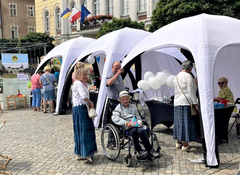 W niedzielę, 23 lipca 2023 r. z Piknikiem Europejskim ze Strefą Zdrowia byliśmy we Wschowie