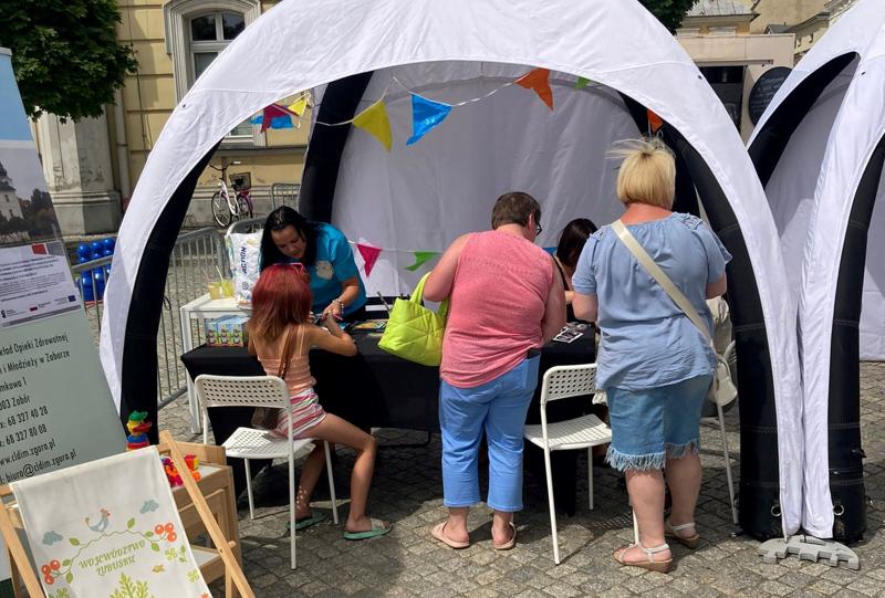 W niedzielę, 23 lipca 2023 r. z Piknikiem Europejskim ze Strefą Zdrowia byliśmy we Wschowie