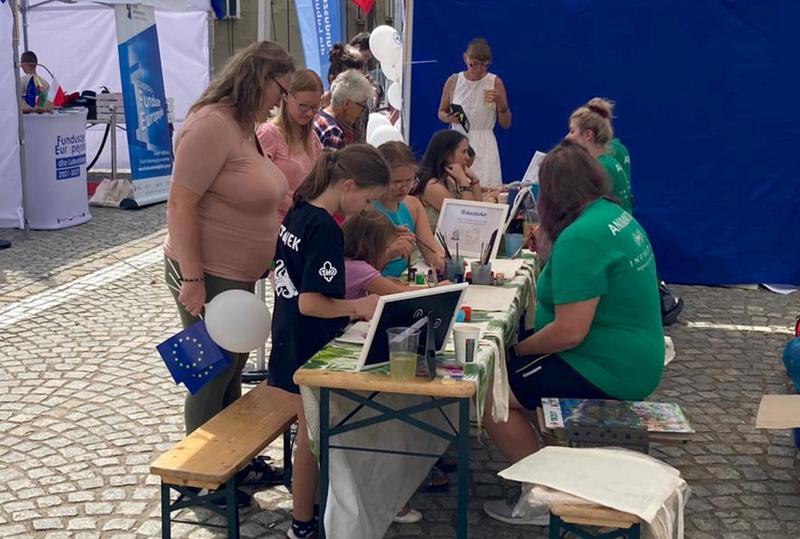 W niedzielę, 23 lipca 2023 r. z Piknikiem Europejskim ze Strefą Zdrowia byliśmy we Wschowie