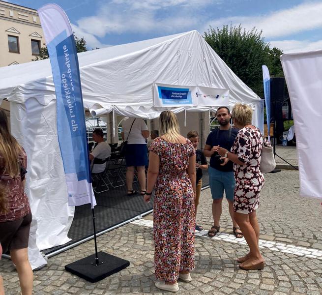 W niedzielę, 23 lipca 2023 r. z Piknikiem Europejskim ze Strefą Zdrowia byliśmy we Wschowie
