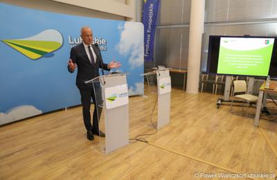 Członek zarządu Województwa Lubuskiego Marcin Jabłoński