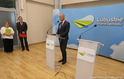  Członek zarządu Województwa Lubuskiego Marcin Jabłoński