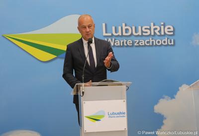 Członek zarządu Województwa Lubuskiego Marcin Jabłoński