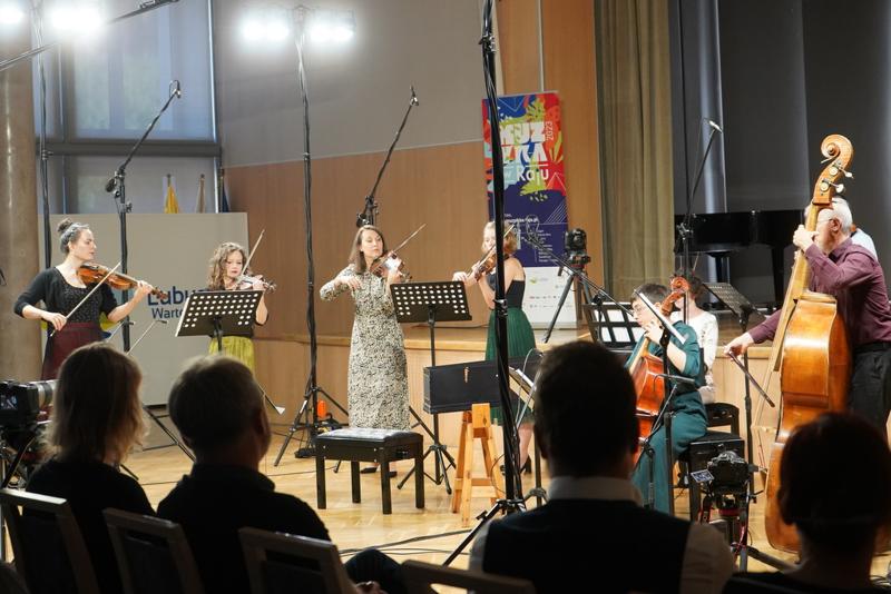 Rajska muzyka zabrzmiała w Sali Kolumnowej