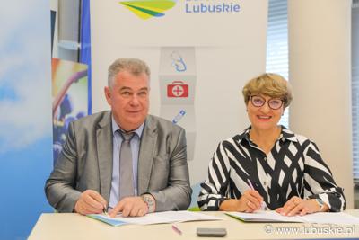 Konferencja prasowa - Podpisywanie umowy
