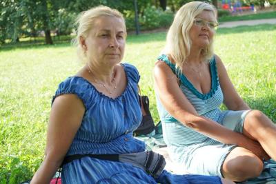 20 sierpnia 2023 r. Spotkanie z cyklu „Kobiety dla kobiet” na Placu Praw Kobiet w Zielonej Górze 