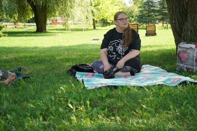 20 sierpnia 2023 r. Spotkanie z cyklu „Kobiety dla kobiet” na Placu Praw Kobiet w Zielonej Górze