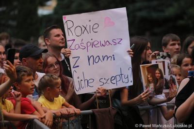 Fani Roxie Węgiel podczas Święta Województwa Lubuskiego w Sulechowie