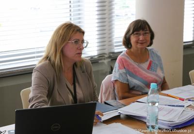 Uczestniczki posiedzenia Wojewódzkiej Rady Kobiet w urzędzie marszałkowskim Zielonej Górze