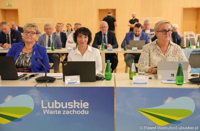Lubuskie radne podczas LV Sesji Sejmiku Województwa Lubuskiego