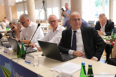 Lubuscy radni podczas LV Sesji Sejmiku Województwa Lubuskiego