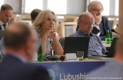 Lubuscy radni podczas LV Sesji Sejmiku Województwa Lubuskiego