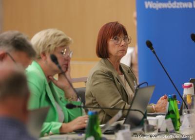 Lubuskie radne podczas LV Sesji Sejmiku Województwa Lubuskiego