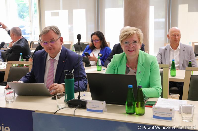Lubuscy radni podczas LV Sesji Sejmiku Województwa Lubuskiego