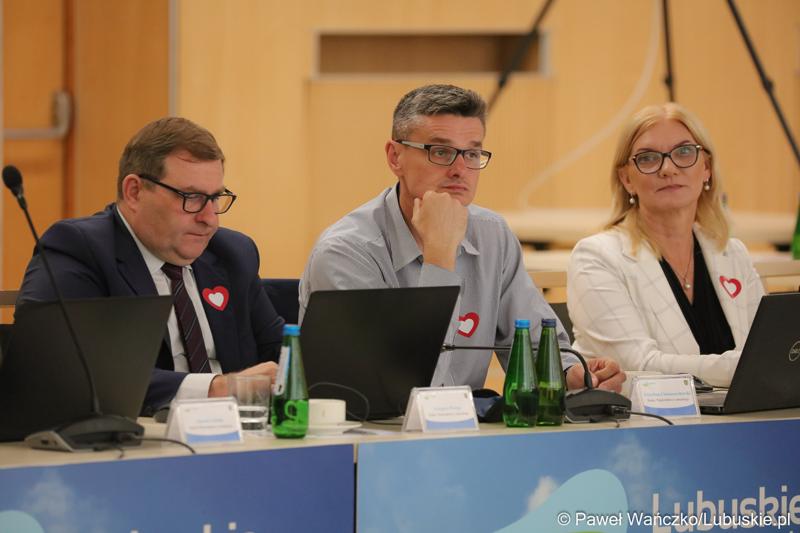 Lubuscy radni podczas LV Sesji Sejmiku Województwa Lubuskiego