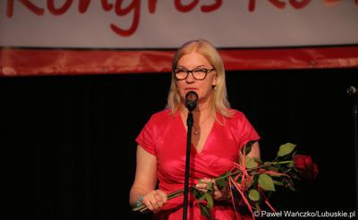 Radna wojewódzka Małgorzata Słowińska-Paluch podczas Wschowskiego Kongresu Kobiet