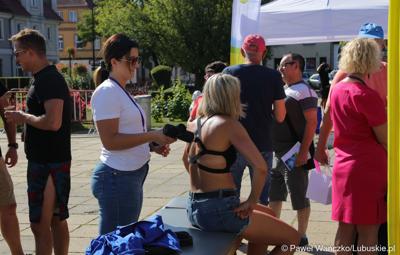 Uczestnicy Pikniku Zdrowia i Profilaktyki w Kargowej