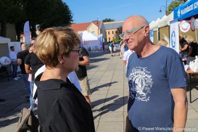 Marszałek Elżbieta Anna Polak na Pikniku Zdrowia i Profilaktyki w Kargowej