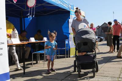 Uczestnicy Pikniku Zdrowia i Profilaktyki w Kargowej
