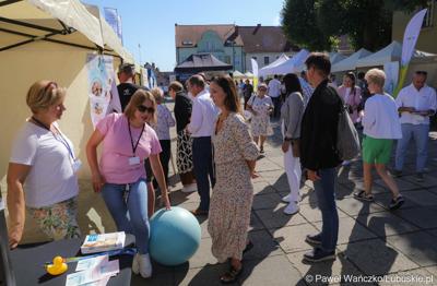 Uczestnicy Pikniku Zdrowia i Profilaktyki w Kargowej