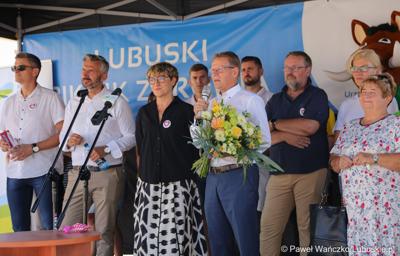 Uczestnicy Pikniku Zdrowia i Profilaktyki w Kargowej