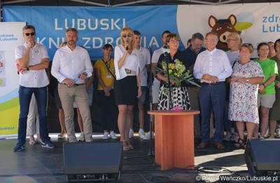 Uczestnicy Pikniku Zdrowia i Profilaktyki w Kargowej