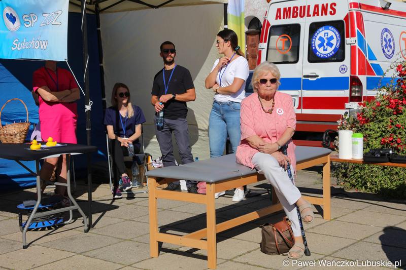 Uczestnicy Pikniku Zdrowia i Profilaktyki w Kargowej