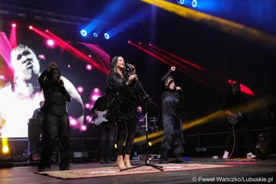 Koncert Kayah podczas VIII Winobrania na Winnicy Samorządowej w Zaborze