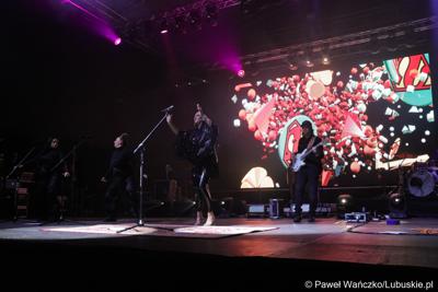 Koncert Kayah podczas VIII Winobrania na Winnicy Samorządowej w Zaborze