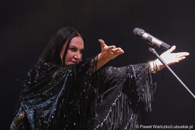 Koncert Kayah podczas VIII Winobrania na Winnicy Samorządowej w Zaborze