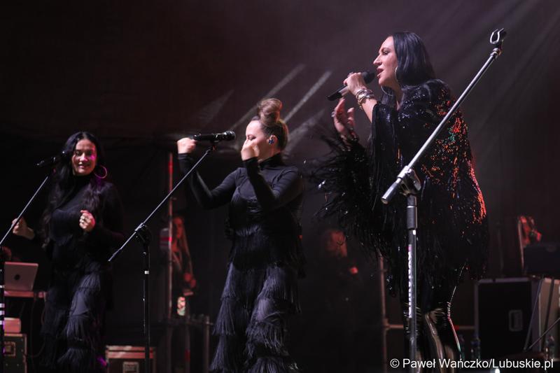 Koncert Kayah podczas VIII Winobrania na Winnicy Samorządowej w Zaborze