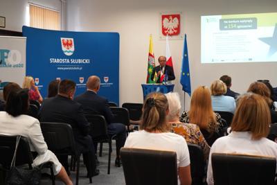 Wręczenie nagród w konkursie "Fundusze Europejskie warte zachodu" dla powiatu słubickiego i sulęcińskiego