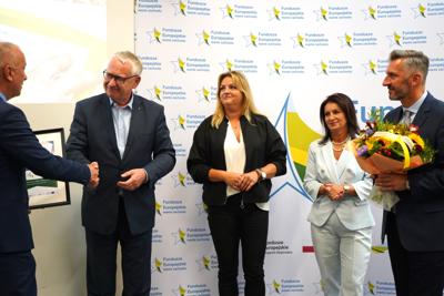Wręczenie nagród w konkursie "Fundusze Europejskie warte zachodu" dla powiatu słubickiego i sulęcińskiego