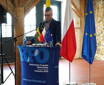 Wręczenie nagród w konkursie "Fundusze Europejskie warte zachodu" w Folwarku Zamkowym w Żarach