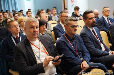 Uczestnicy III Konferencji Naukowej: Znaczenie transportu w rozwoju społeczno-gospodarczym województwa lubuskiego