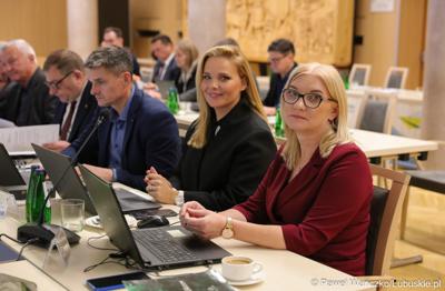 Radni wojewódzcy podczas LVII Sesja Sejmiku Województwa Lubuskiego