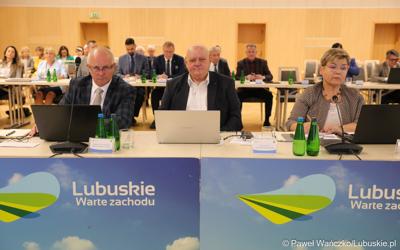 Radni wojewódzcy podczas LVII Sesja Sejmiku Województwa Lubuskiego