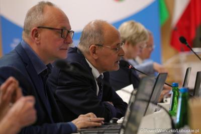 Radni wojewódzcy podczas LVII Sesja Sejmiku Województwa Lubuskiego