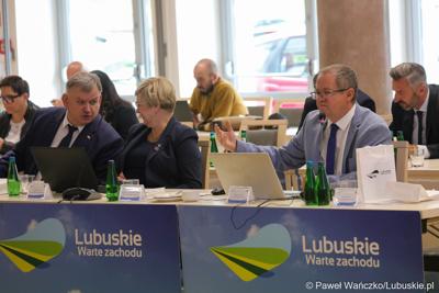 Radni wojewódzcy podczas LVII Sesja Sejmiku Województwa Lubuskiego