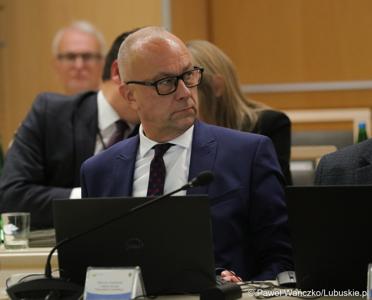 Członek Zarządu Województwa Lubuskiego Marcin Jabłoński 
