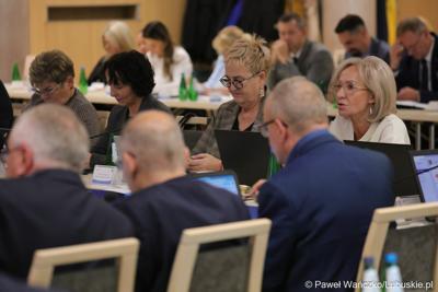 Radni wojewódzcy podczas LVII Sesja Sejmiku Województwa Lubuskiego