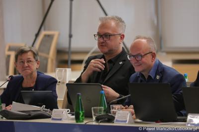 Radni wojewódzcy podczas LVII Sesja Sejmiku Województwa Lubuskiego