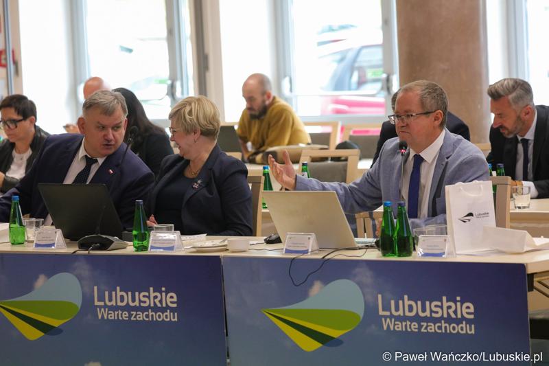 Radni wojewódzcy podczas LVII Sesja Sejmiku Województwa Lubuskiego
